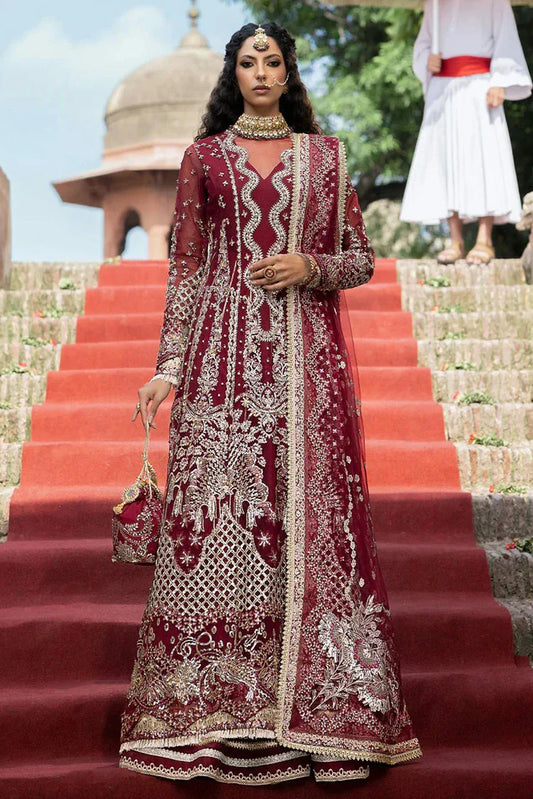 Picture of Sardinia - Bridal Edit - 605 Aalam Zeb - Unstitched - Available at Raja Sahib