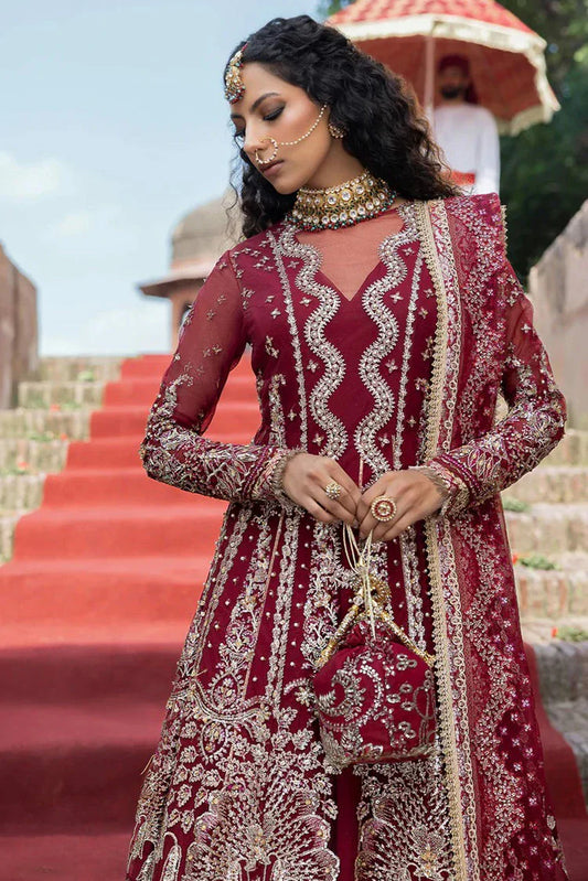 Picture of Sardinia - Bridal Edit - 605 Aalam Zeb - Unstitched - Available at Raja Sahib