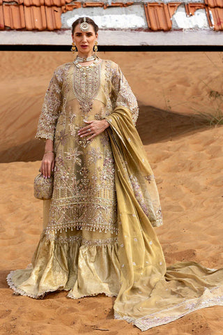 Picture of Kara - Luxe ll Luxury Collection - 05 Amber Glow - Unstitched - Available at Raja Sahib