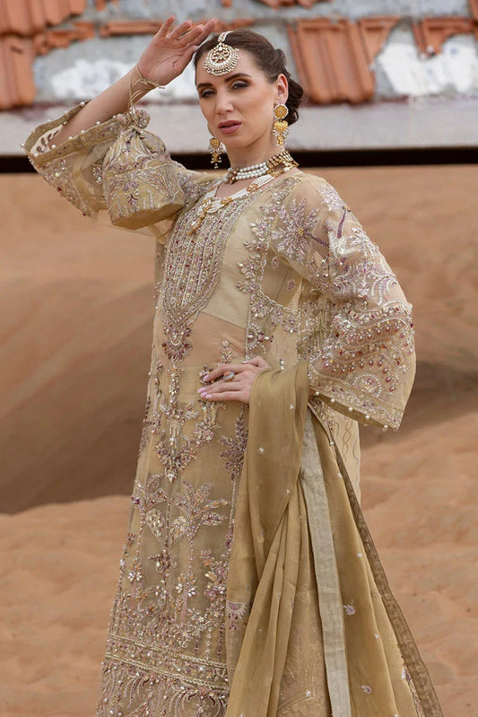 Picture of Kara - Luxe ll Luxury Collection - 05 Amber Glow - Unstitched - Available at Raja Sahib