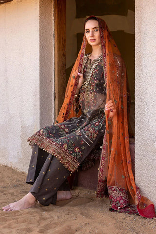 Picture of Kara - Luxe ll Luxury Collection - 07 Mocha Melody - Unstitched - Available at Raja Sahib