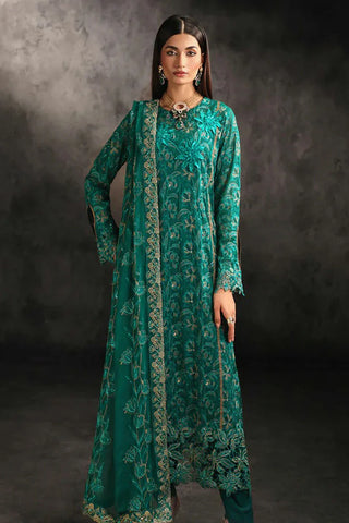 Rajbari - Sage Formal Edit - 01 Opulance - Unstitched