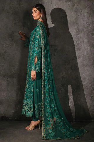 Rajbari - Sage Formal Edit - 01 Opulance - Unstitched