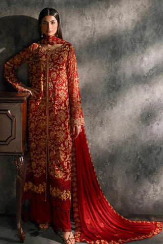 Rajbari - Sage Formal Edit - 07 Rouge - Unstitched