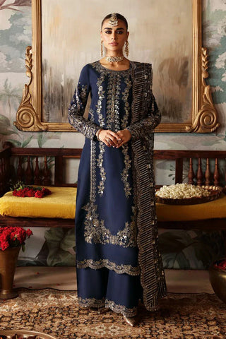 Picture of Ramsha - Shagna Premium Raw Silk Wedding Formals - Naghma S-01 - Unstitched - Available at Raja Sahib