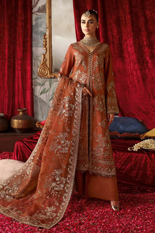 Ramsha - Shagna Premium Raw Silk Wedding Formals - Zarish S-02 - Unstitched