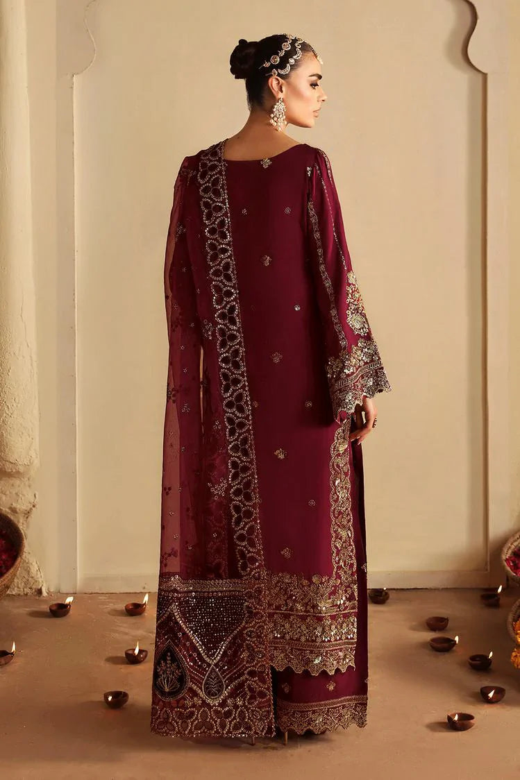 Picture of Ramsha - Shagna Premium Raw Silk Wedding Formals - Roshan S-04 - Unstitched - Available at Raja Sahib