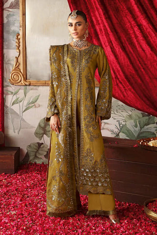 Picture of Ramsha - Shagna Premium Raw Silk Wedding Formals - Maya S-07 - Unstitched - Available at Raja Sahib