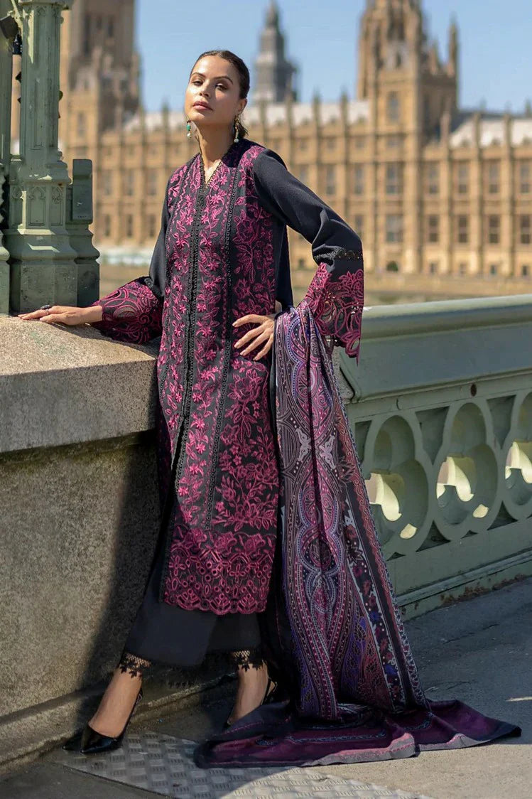 Picture of Rang Rasiya - Carnation Winter Shawl Collection - 11 Emily - Unstitched - Available at Raja Sahib