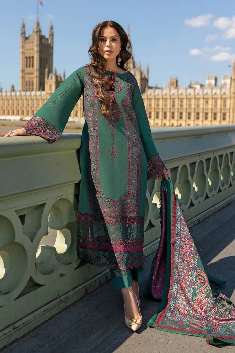 Picture of Rang Rasiya - Carnation Winter Shawl Collection - 12 Isla - Unstitched - Available at Raja Sahib