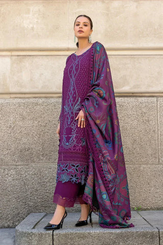 Picture of Rang Rasiya - Carnation Winter Shawl Collection - 13 Freya - Unstitched - Available at Raja Sahib