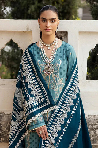 Rajbari - Premium Winter Shawl Collection - Design 6B - Unstitched