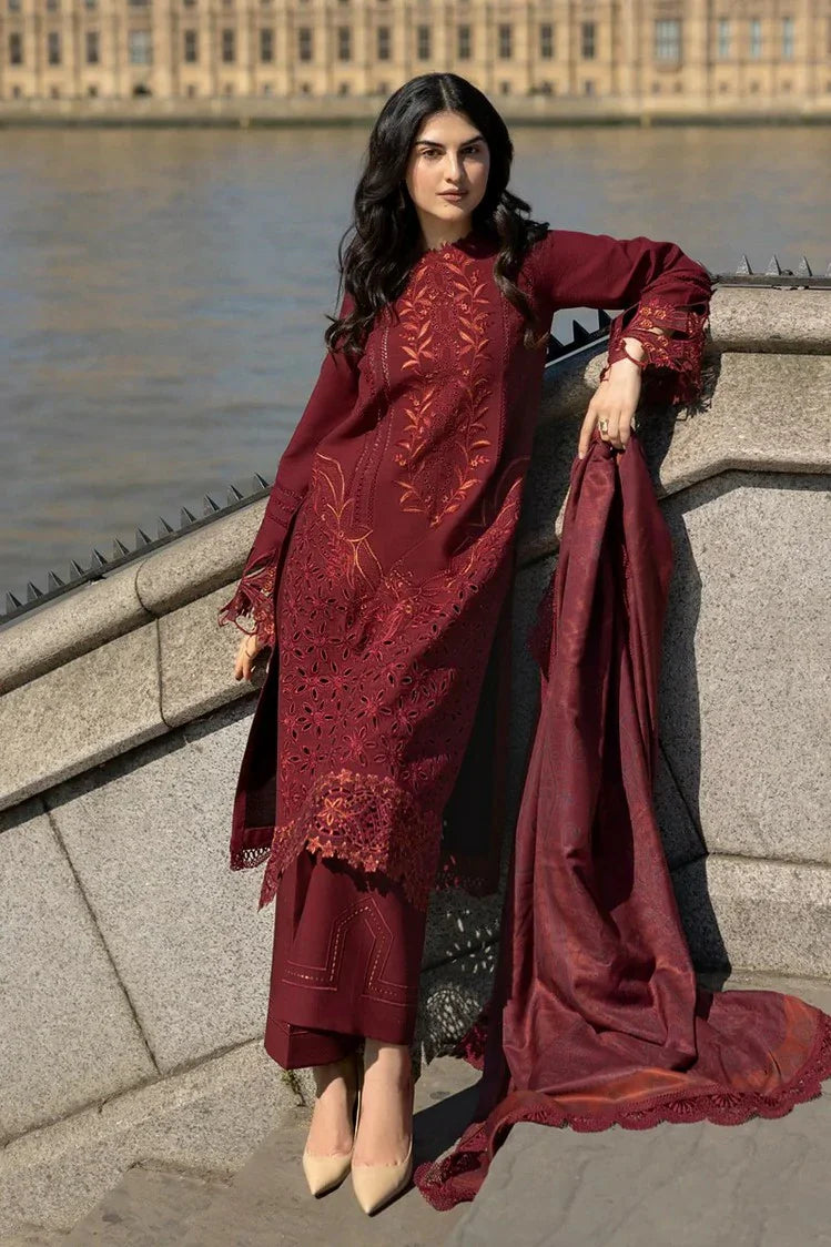 Picture of Rang Rasiya - Carnation Winter Shawl Collection - 08 Audrey - Unstitched - Available at Raja Sahib