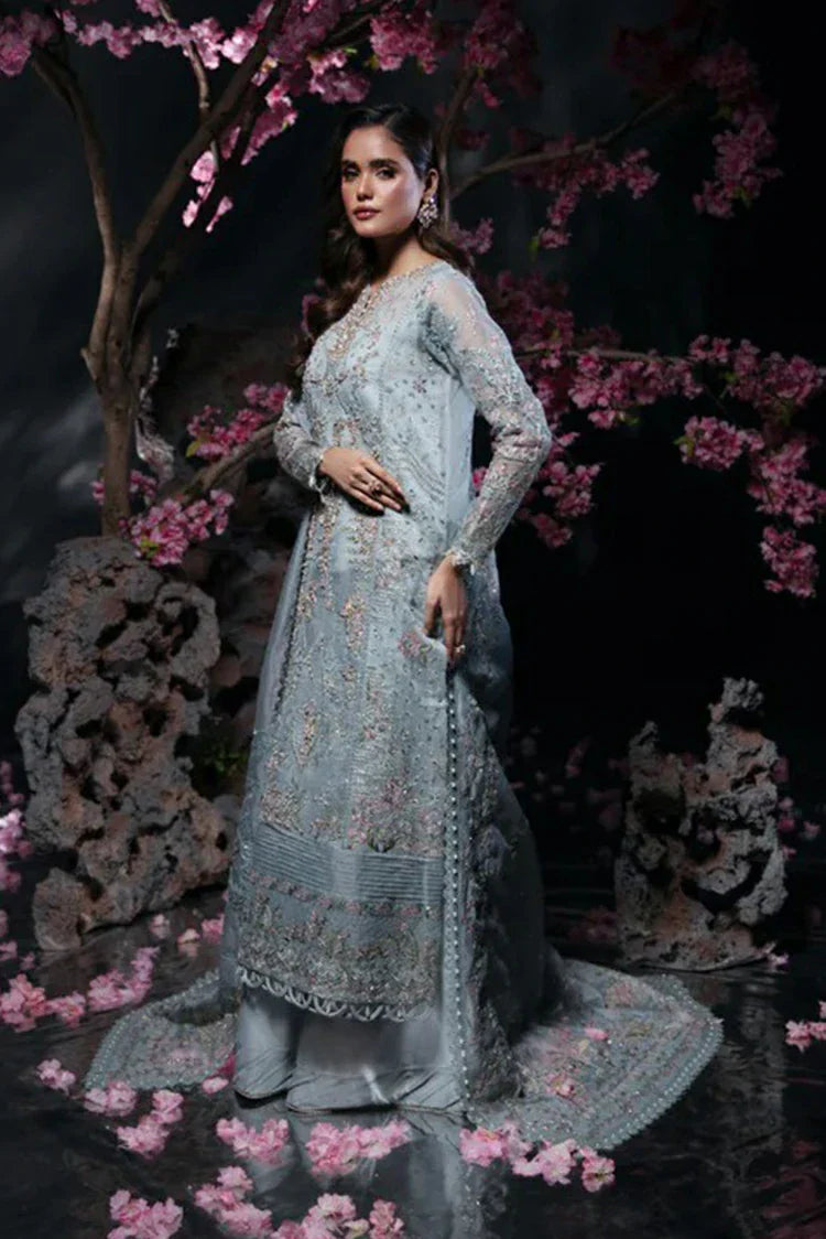 Picture of Florent - Reve De Luxe Wedding Formals - 02 MINT MIST - Unstitched - Available at Raja Sahib