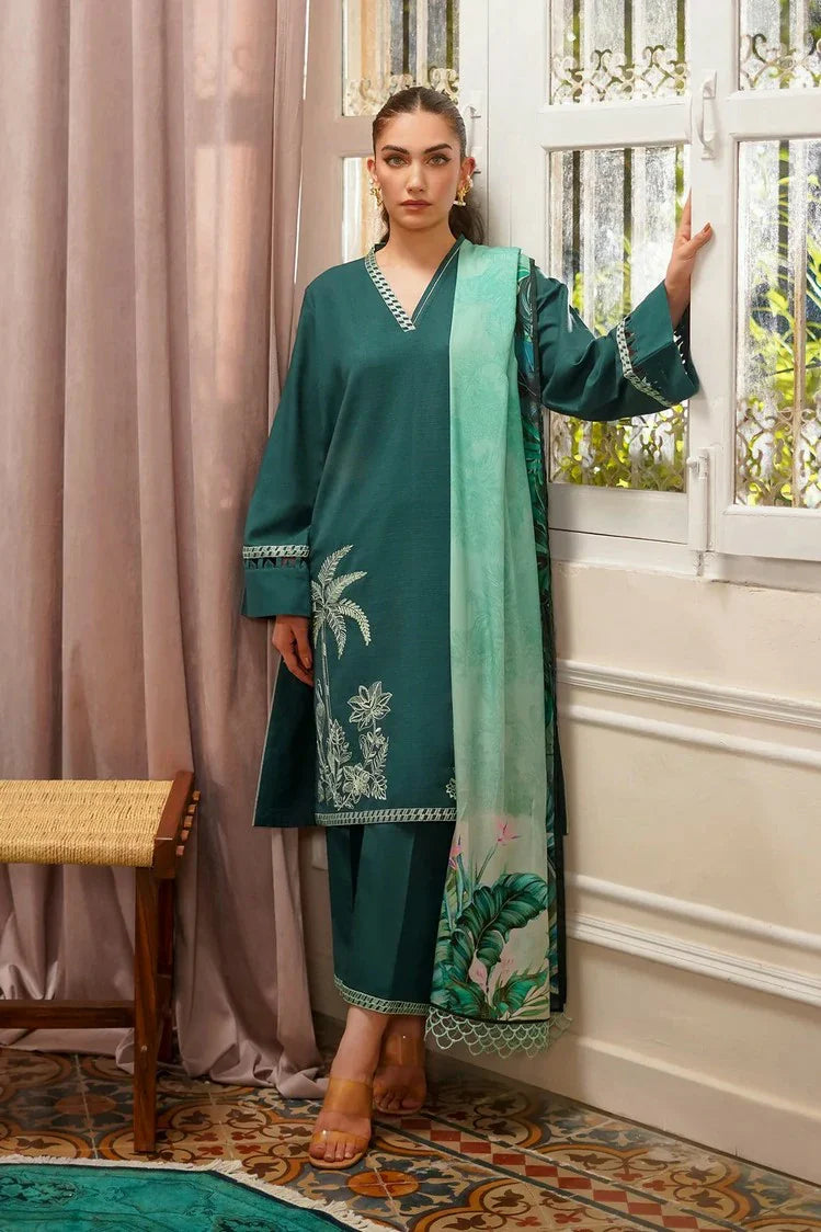 Picture of Sahar - Print Edit Fall Collection - 02 Emerald Envy - Unstitched - Available at Raja Sahib