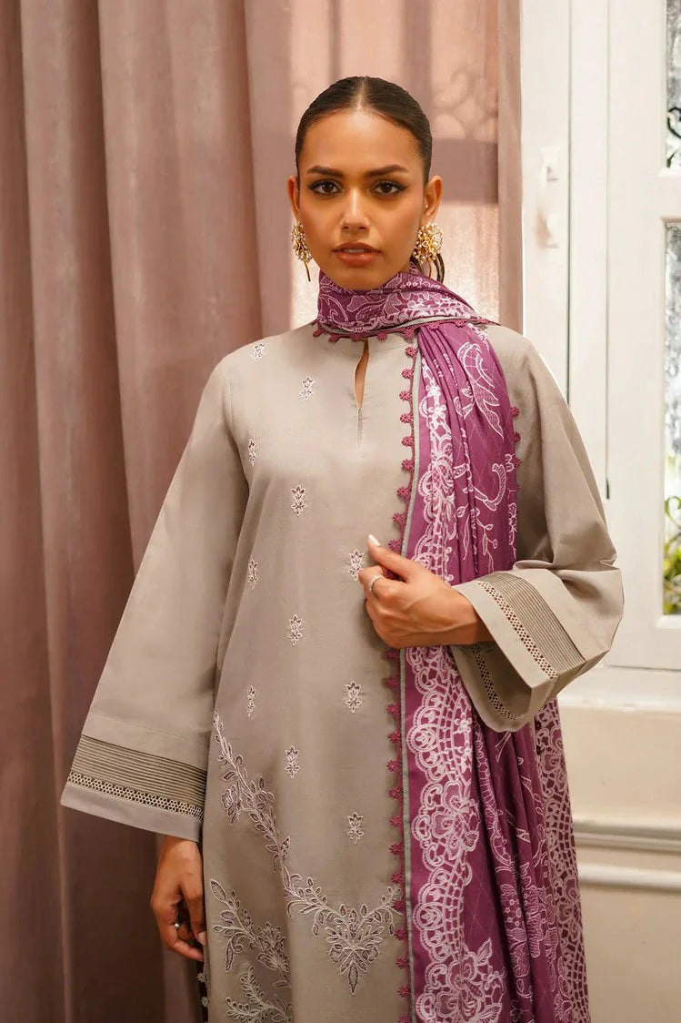 Picture of Sahar - Print Edit Fall Collection - 05 Smoky Amethyst - Unstitched - Available at Raja Sahib