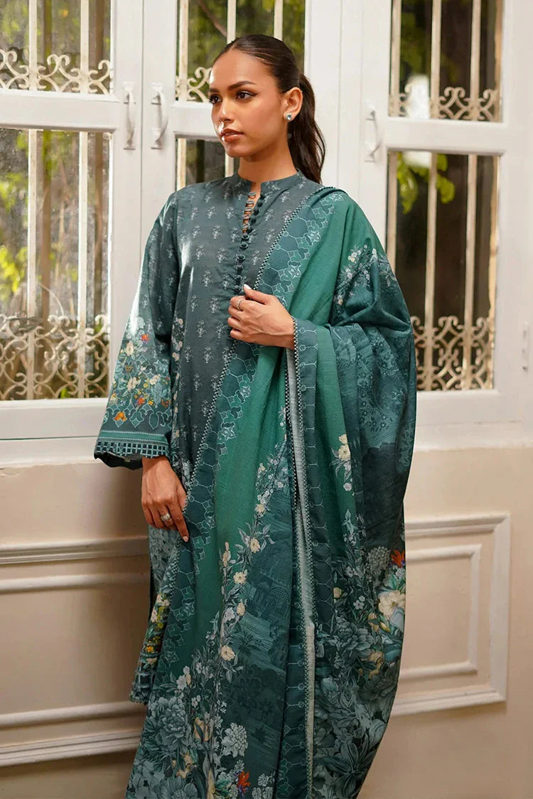 Picture of Sahar - Digital Print Khaddar Collection Vol 2 - 03 Green Elixir - Unstitched - Available at Raja Sahib