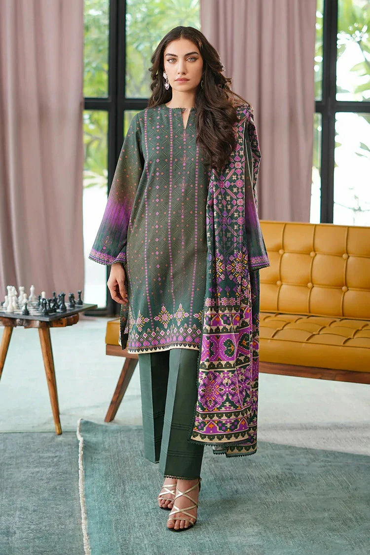 Picture of Sahar - Digital Print Khaddar Collection Vol 2 - 06 Jade Mirage - Unstitched - Available at Raja Sahib