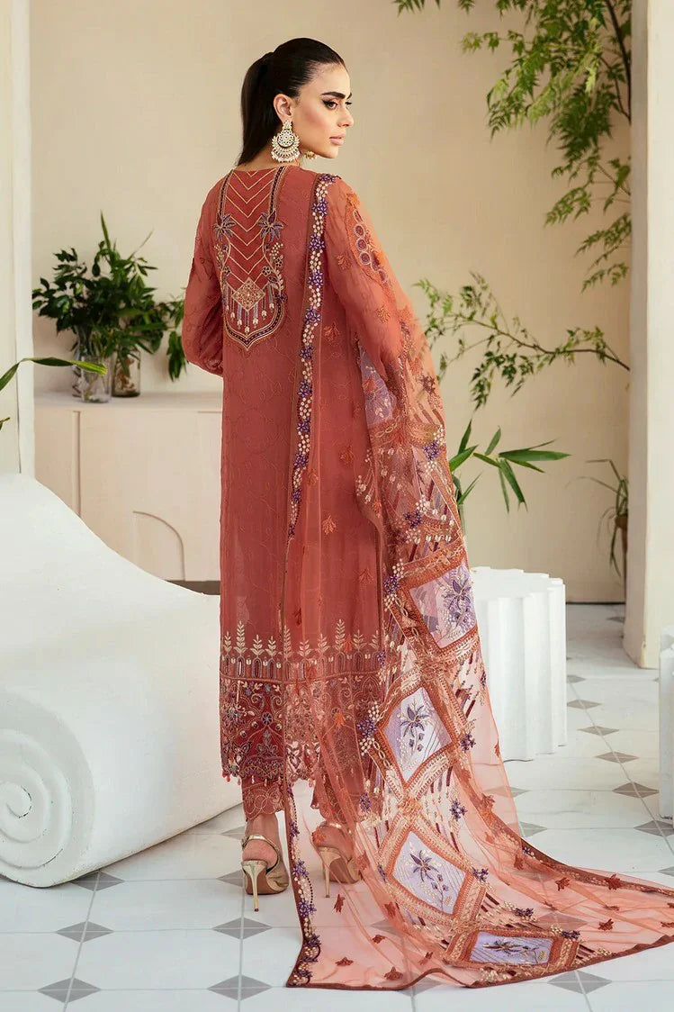 Picture of Ramsha - Dastoor Chiffon Collection Vol 1 - P-109 - Unstitched - Available at Raja Sahib