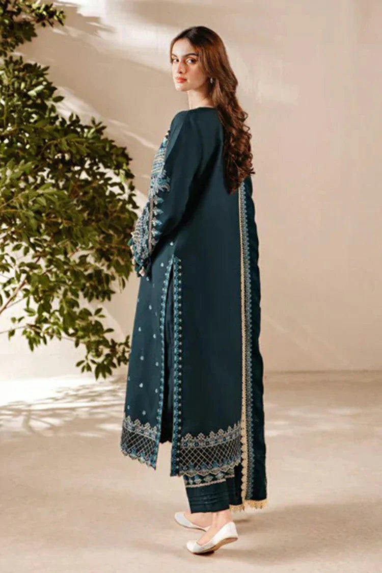 Picture of Florent - Shades of Winter Embroidered Shawl Series - FSW-3A - Unstitched - Available at Raja Sahib