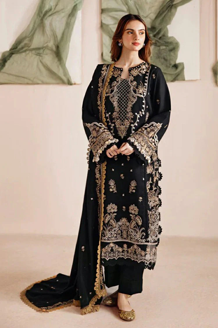 Picture of Florent - Shades of Winter Embroidered Shawl Series - FSW-6A - Unstitched - Available at Raja Sahib