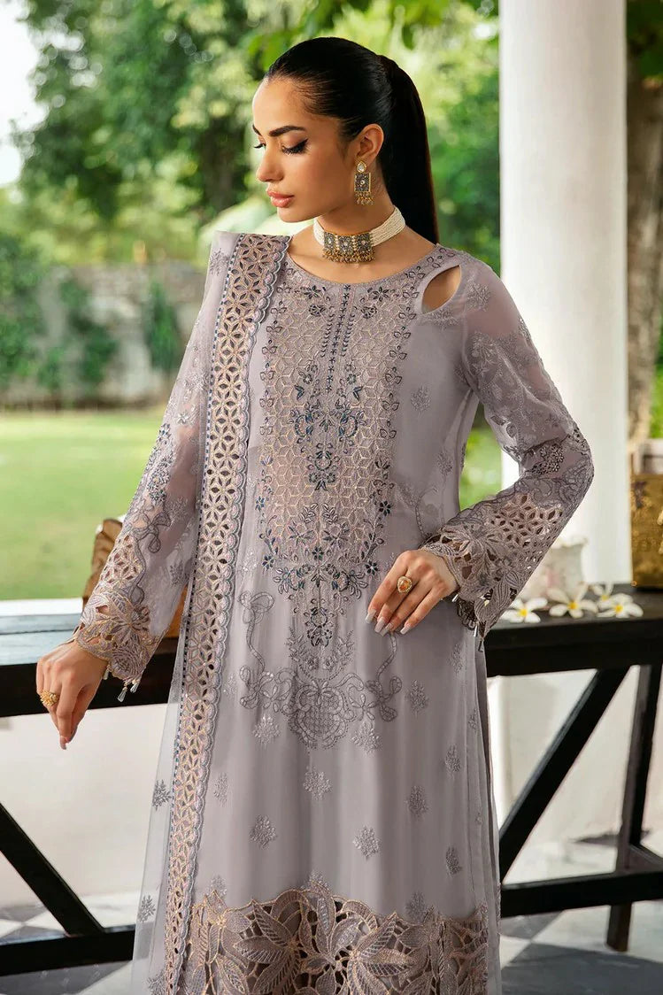 Picture of Ramsha - Dastak Luxury Chiffon Collection Vol 1 - Q-104 - Unstitched - Available at Raja Sahib