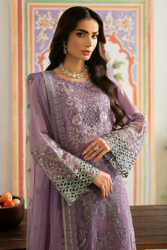 Picture of Ramsha - Dastak Luxury Chiffon Collection Vol 1 - Q-108 - Unstitched - Available at Raja Sahib