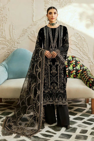 Picture of Ramsha - Premium Embroidered Velvet Collection Vol 6 - V-603 - Unstitched - Available at Raja Sahib