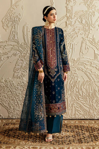 Picture of Ramsha - Premium Embroidered Velvet Collection Vol 6 - V-604 - Unstitched - Available at Raja Sahib