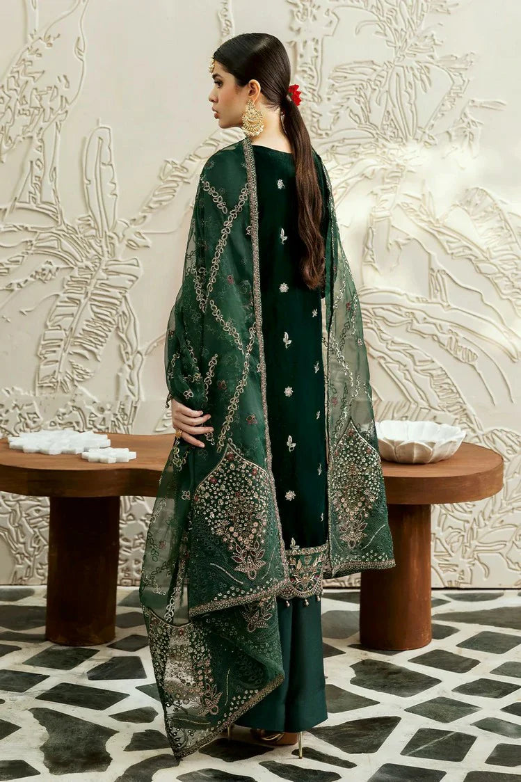 Picture of Ramsha - Premium Embroidered Velvet Collection Vol 6 - V-607 - Unstitched - Available at Raja Sahib