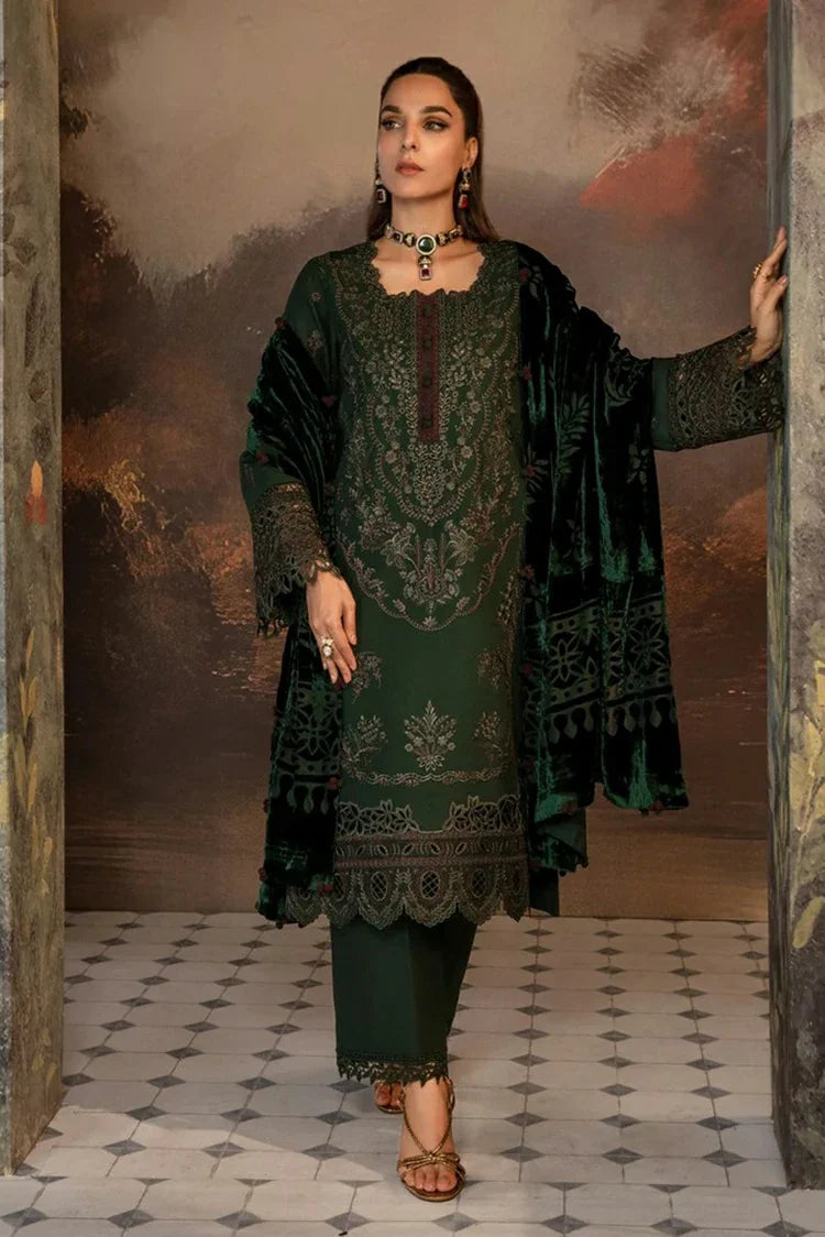 Picture of Rang Rasiya - Premium Winter Edit - 06 Matcha - Unstitched - Available at Raja Sahib