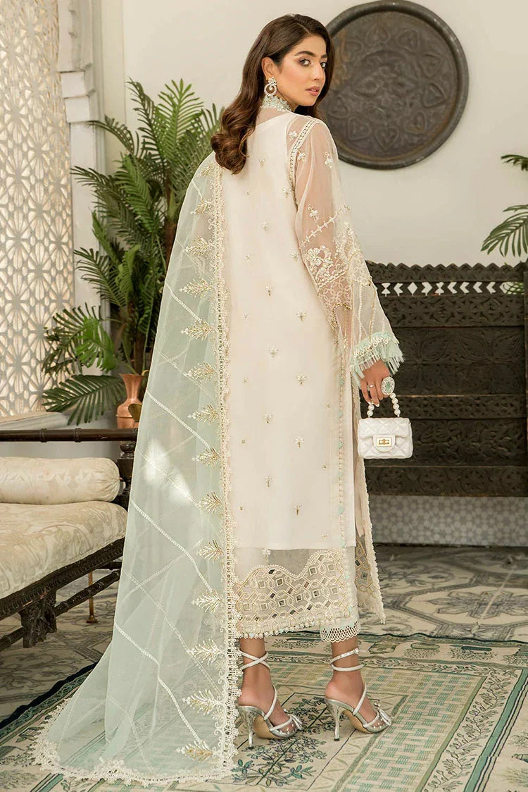 Picture of Suveez - Qalb Luxury Collection Vol 6 - 07 NOORAH - Unstitched - Available at Raja Sahib