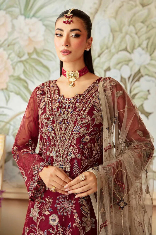 Picture of Ramsha - Minhal Embroidered Organza Collection Vol 12 - M-1201 - Unstitched - Available at Raja Sahib