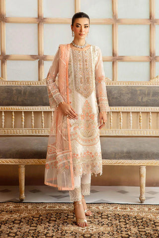 Picture of Ramsha - Minhal Embroidered Organza Collection Vol 12 - M-1203 - Unstitched - Available at Raja Sahib