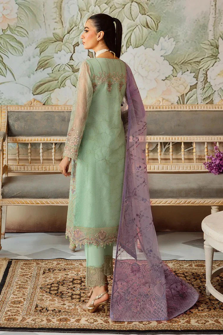 Picture of Ramsha - Minhal Embroidered Organza Collection Vol 12 - M-1204 - Unstitched - Available at Raja Sahib