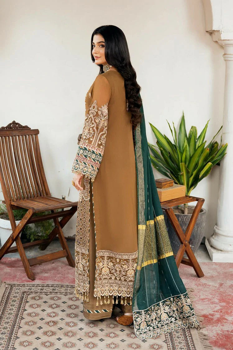 Picture of Serene - Sitarah Luxury Chiffon Collection - I-210 Tabaan - Unstitched - Available at Raja Sahib