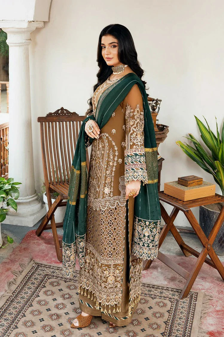 Picture of Serene - Sitarah Luxury Chiffon Collection - I-210 Tabaan - Unstitched - Available at Raja Sahib