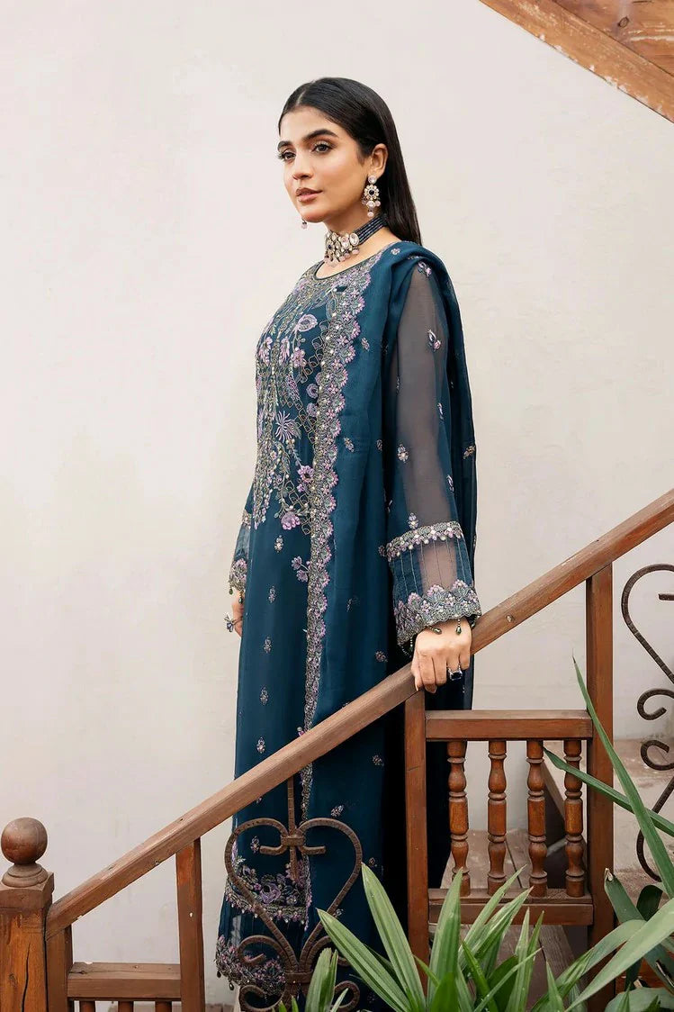 Picture of Serene - Sitarah Luxury Chiffon Collection - I-212 Chamak - Unstitched - Available at Raja Sahib