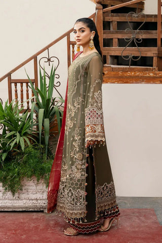 Picture of Serene - Sitarah Luxury Chiffon Collection - I-214 Chaandni - Unstitched - Available at Raja Sahib