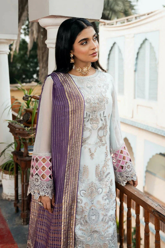 Picture of Serene - Sitarah Luxury Chiffon Collection - I-215 Zia - Unstitched - Available at Raja Sahib