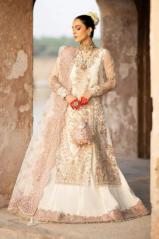 Picture of AJR Couture - Luxury Formals - AFF-07 Dove - Unstitched - Available at Raja Sahib