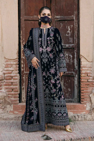 Picture of Flossie - Siara Velvet Formals - V-104 - Unstitched - Available at Raja Sahib