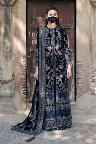 Picture of Flossie - Siara Velvet Formals - V-104 - Unstitched - Available at Raja Sahib