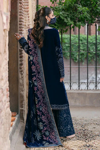 Picture of Flossie - Siara Velvet Formals - V-106 - Unstitched - Available at Raja Sahib