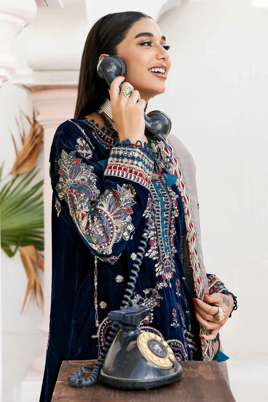 Zebtan - Andaz E Makhmal Wedding Collection - ZAM-12 - Unstitched