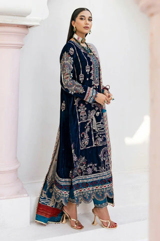 Picture of Zebtan - Andaz E Makhmal Wedding Collection - ZAM-12 - Unstitched - Available at Raja Sahib