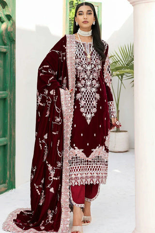 Picture of Zebtan - Andaz E Makhmal Wedding Collection - ZAM-06 - Unstitched - Available at Raja Sahib