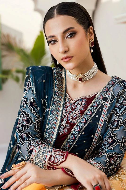 Zebtan - Andaz E Makhmal Wedding Collection - ZAM-08 - Unstitched