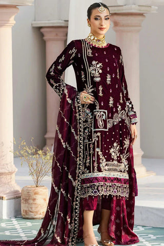 Picture of Zebtan - Andaz E Makhmal Wedding Collection - ZAM-09 - Unstitched - Available at Raja Sahib