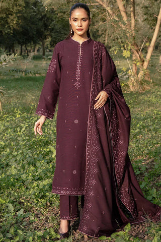 Picture of Seran - Whisper Garden Winter Wear Collection - 01 Ember - Unstitched - Available at Raja Sahib